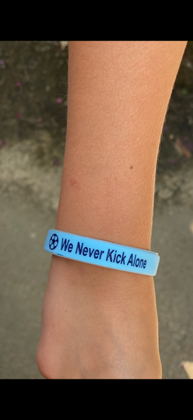 Cancer Kickers Silicone Wristband