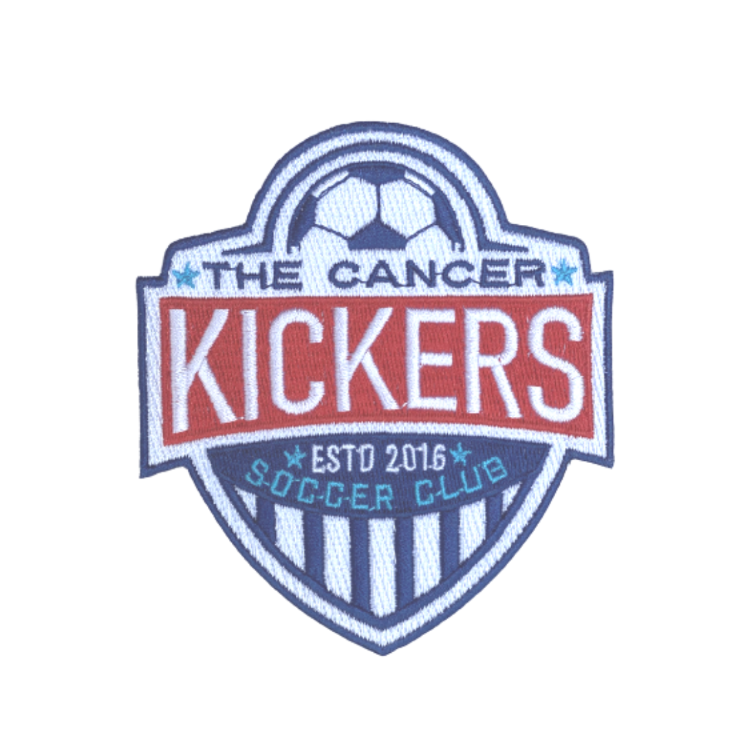 Cancer Kickers Iron-on Patch